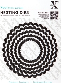 Nesting Dies (5pcs) - Scalloped Circle